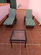 Partial view of the terrace